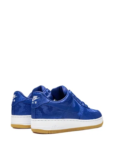 Hedvábné tenisky Nike Air Force 1 modré