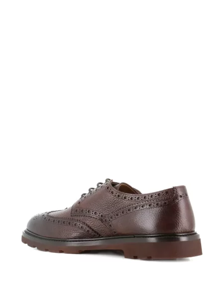 Δερμάτινος brogues Henderson Baracco καφέ