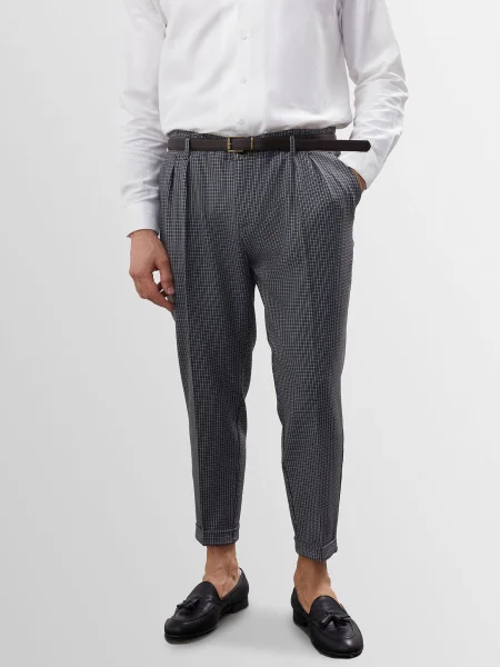 Antioch Pantaloni negru alb