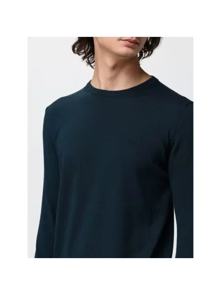 Sweter Brooksfield wełniany zielony