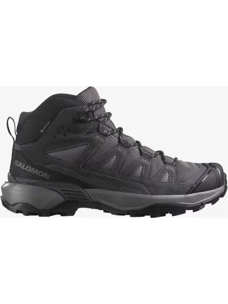 Buty trekkingowe Salomon X Ultra Leather Mid GORE-TEX ciemnoszare 36 szare