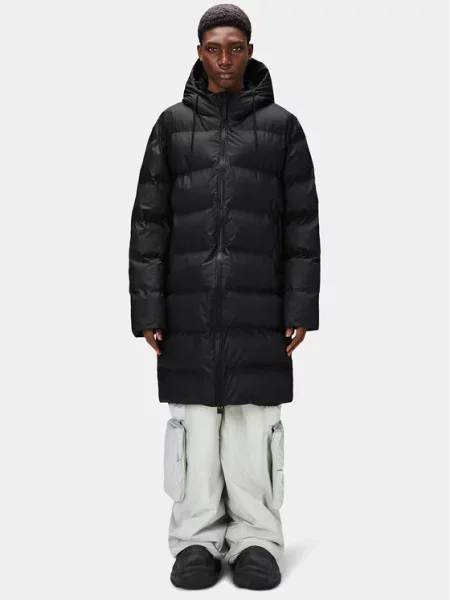 Μπουφάν Rains Jackets μαύρο