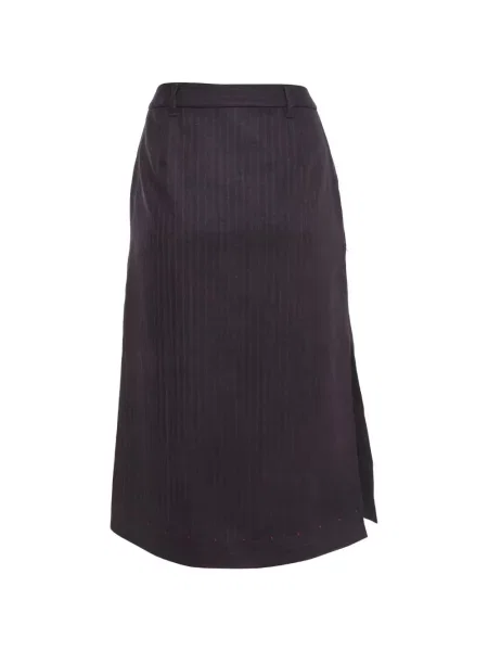 Csíkos midi szoknya Weekend Max Mara kék