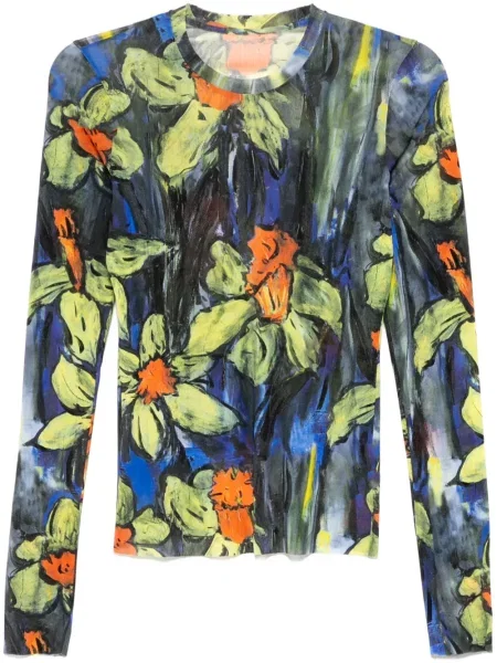 Tricou mânecă lungă Jnby albastru