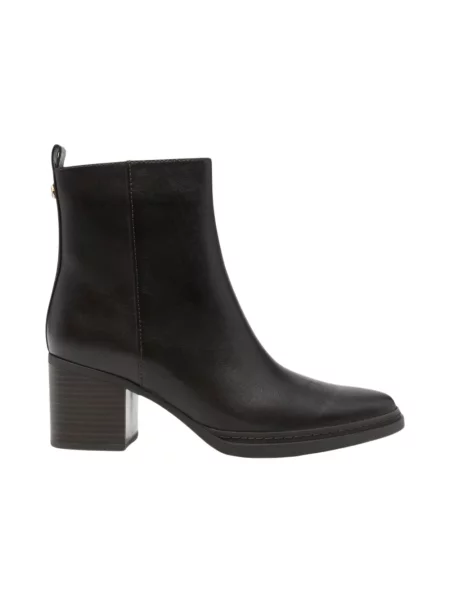 Botki Michael Kors skórzane brązowe