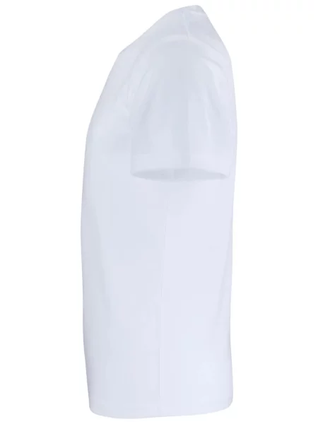 Clique Neon-T koszulka z o dotyku bawełny – white biała