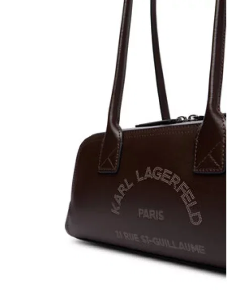 Karl Lagerfeld Torba za na rame zeleno smeđa