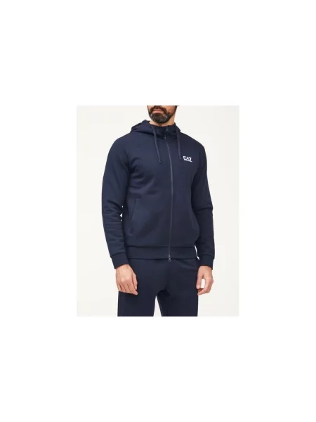 Mikina Ea7 Emporio Armani bílá