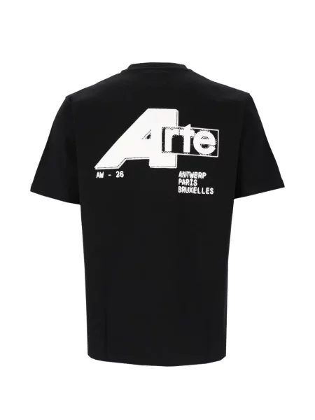 Tricou Arte Antwerp cu imagine negru
