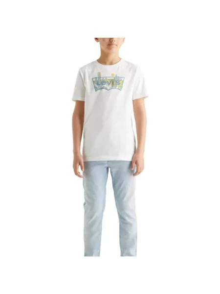Tricou copii Levi's® alb