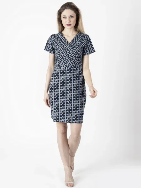 Sukienka Perso garniturowa czarna