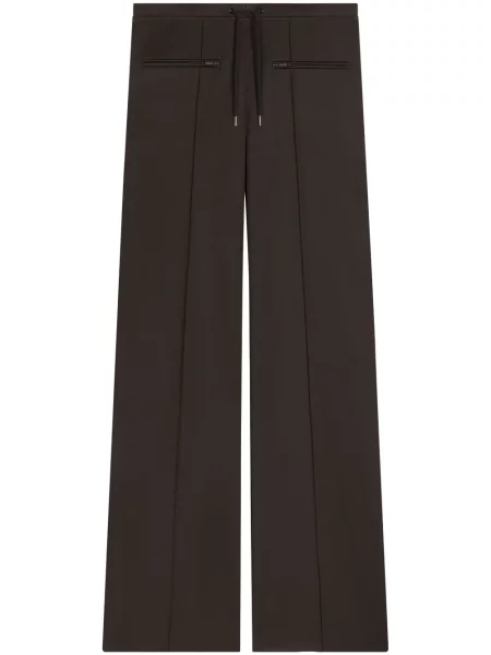 Spodnie Courreges z niską talią czarne