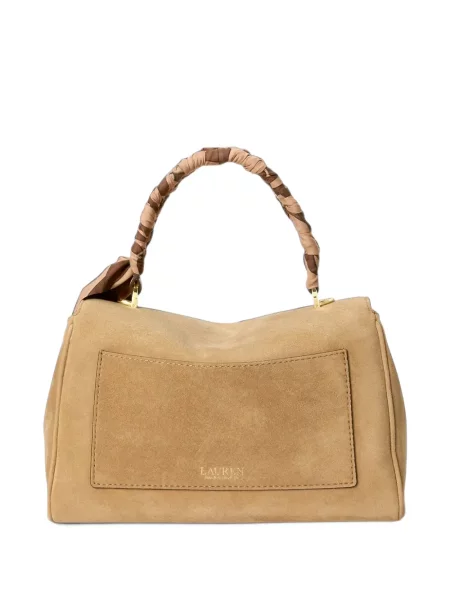 Τσάντα shopper Lauren Ralph Lauren σουέτ