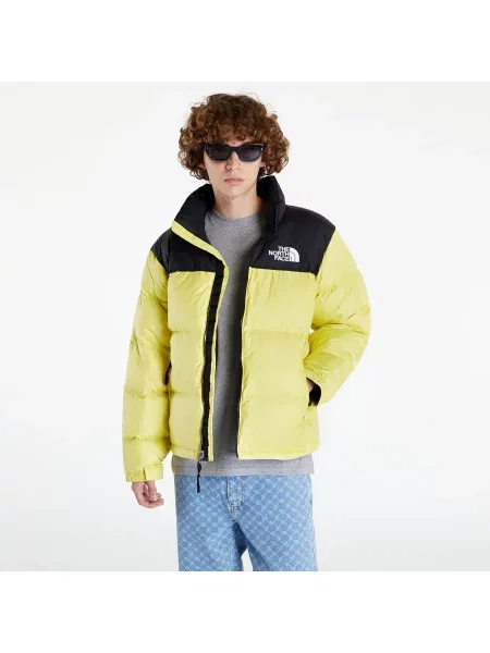 Kurtka puchowa The North Face retro żółta
