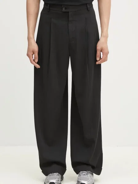 Kalhoty Kenzo jednoduché černá