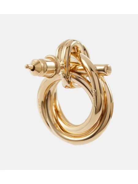 Cercei Ferragamo auriu