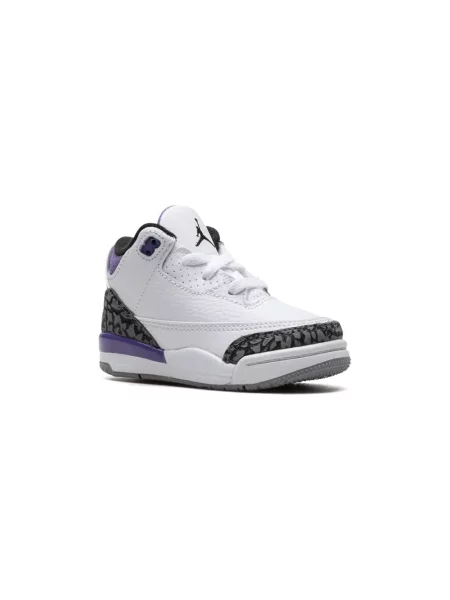 Sneakersy dziecięce Jordan 3 Retro białe