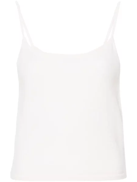 Top Teddy Cashmere din cașmir teddy alb