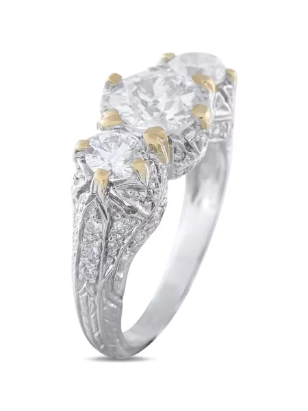 Diamant inel Lb Exclusive argintiu
