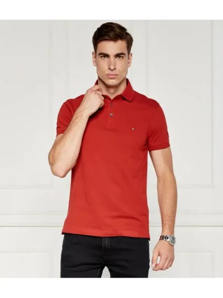 Tommy Hilfiger Polo | pique roșu