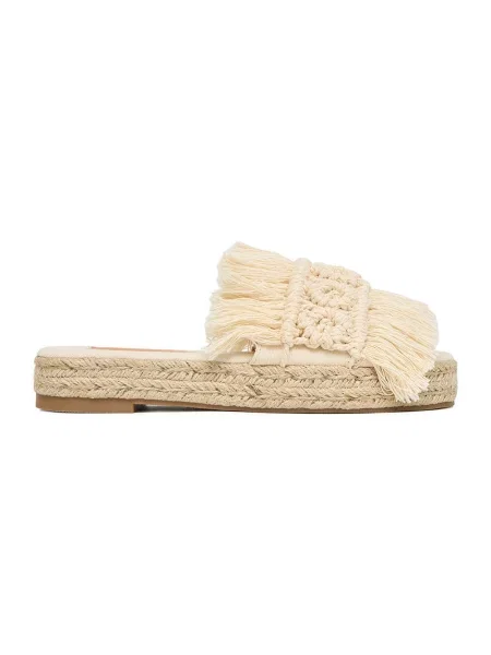 Espadryle Deezee beżowe