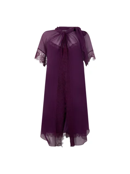 Sukienka Alberta Ferretti fioletowa