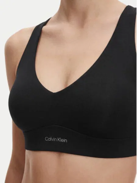 Calvin Klein Performance Špotni nedrček črna