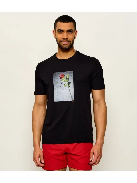 Tricou polo Hugo negru