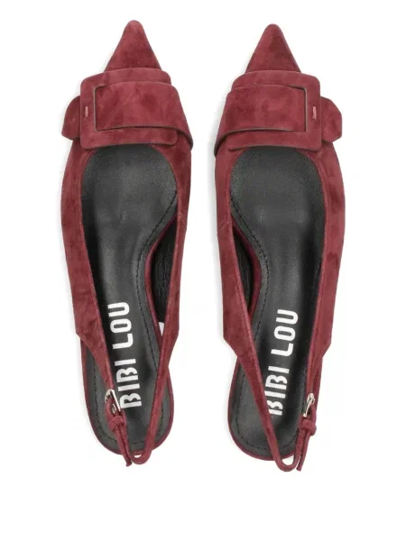 Pantofi cu toc Bibi Lou slingback roșu