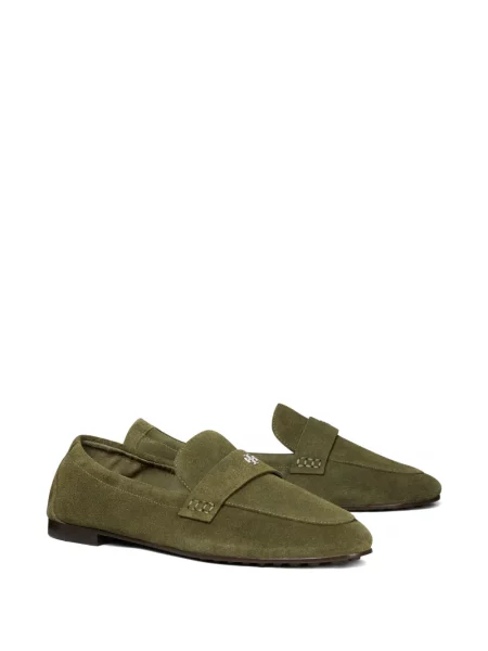 Pantofi loafer Tory Burch verde