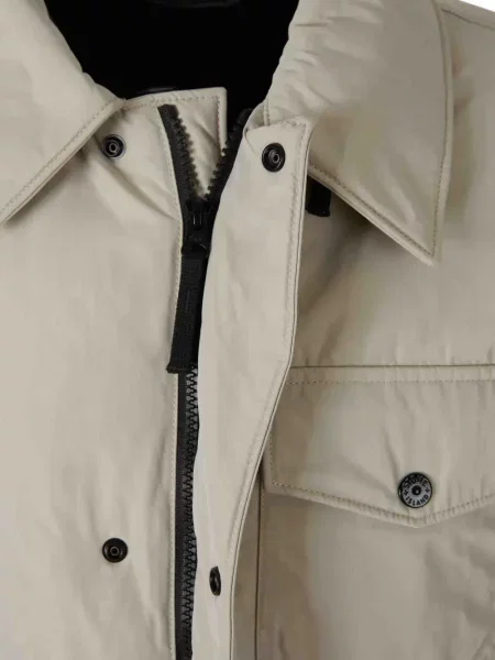 Geacă cu puf Stone Island cu strasuri