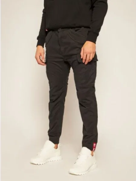 Alpha Industries Joggers kalhoty Airman Tapered Fit černá