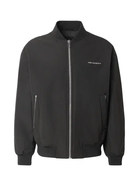 Karl Lagerfeld Geacă de primăvară-toamnă negru