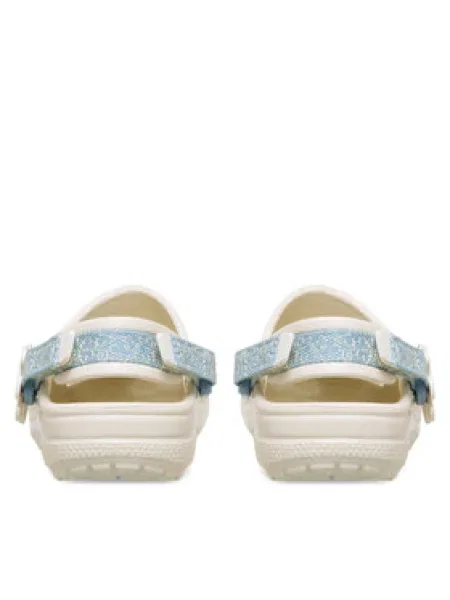Papucs Crocs Clsc Dnm Flwr Adj BackstrapCgT szürke