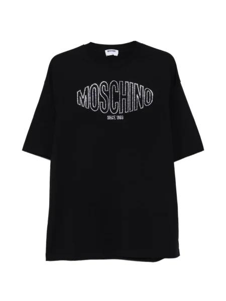 Tricou Moschino cu autograf negru