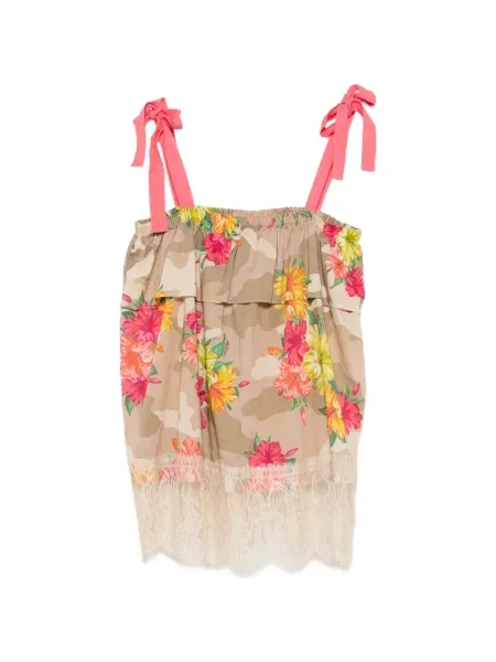 Top My Twin cu model floral cu imagine