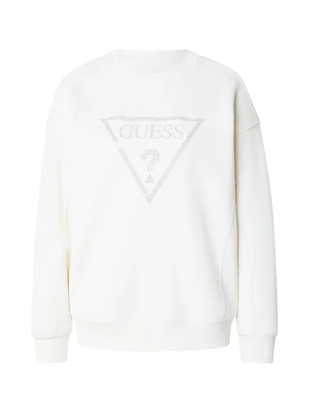 GUESS Megztinis be užsegimo kremo sidabrinė