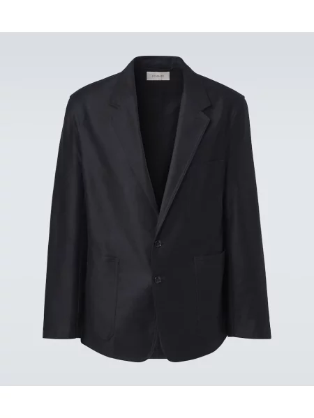 Szatén öltöny öltöny Lemaire kék