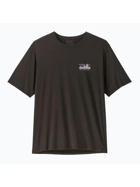 Tricou pentru bărbați Patagonia Capilene Cool Daily Skyline black negru
