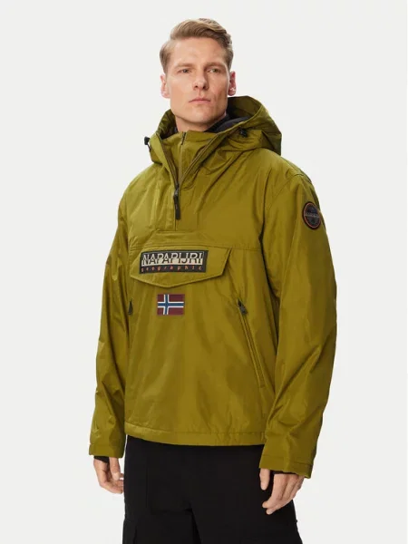Napapijri Μπουφάν anorak Rainforest Next Χακί
