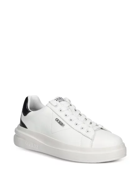 Fűzős csipkés sneaker Guess fehér