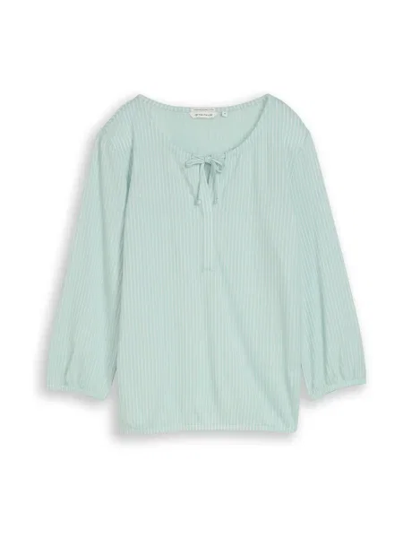 TOM TAILOR Halenka mátová bílá