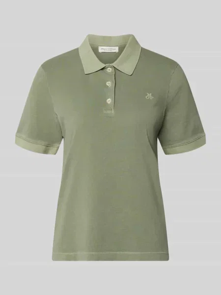 Koszulka polo o kroju regular fit z mieszanki bawełny Marc O'polo