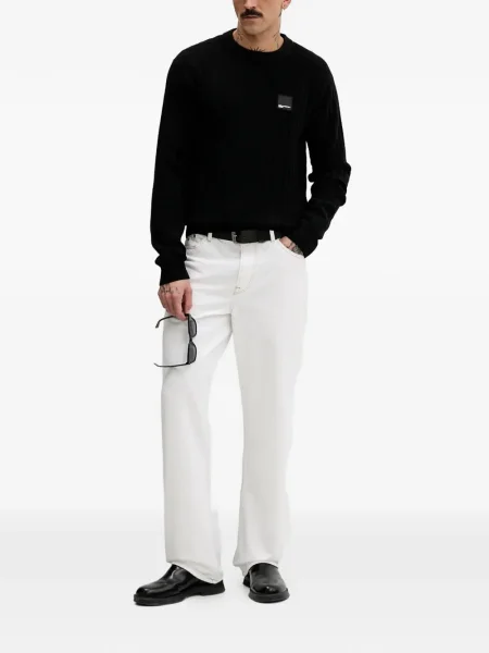 Pulover Karl Lagerfeld Jeans negru