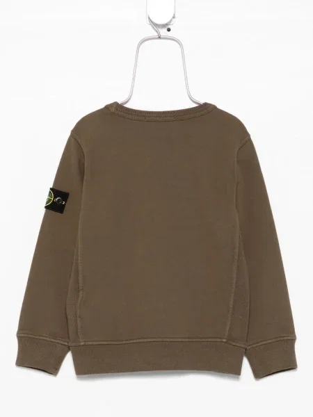 Bluza dziecięca Stone Island zielona