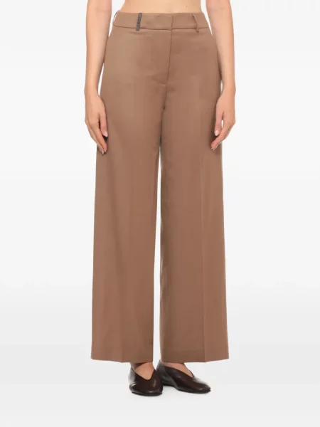 Pantaloni Peserico maro
