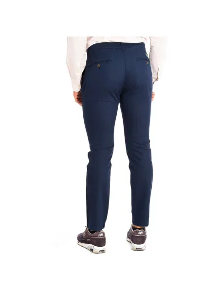 Pantaloni La Martina albastru