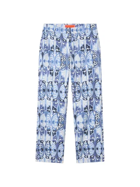 Pantaloni La Doublej albastru