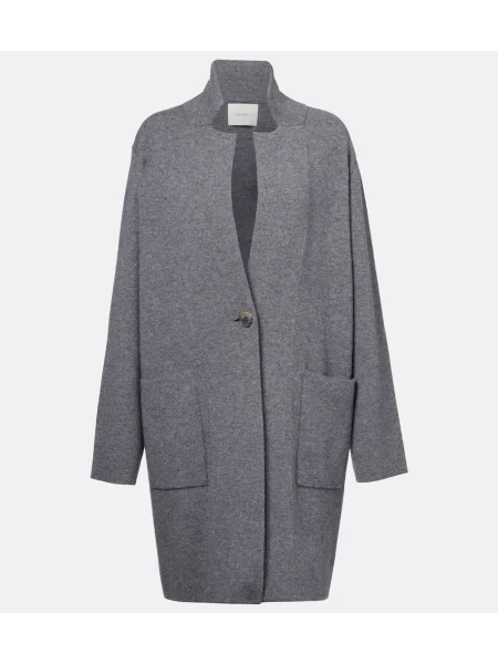 Palton Lisa Yang din cașmir gri