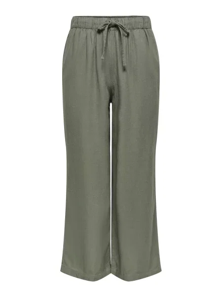 ONLY Hlače ONLGOA maslinasta